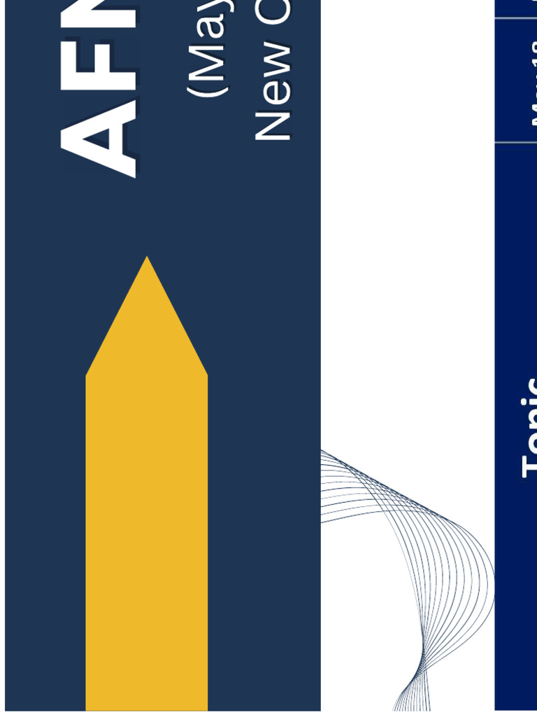 afm chart | PDF