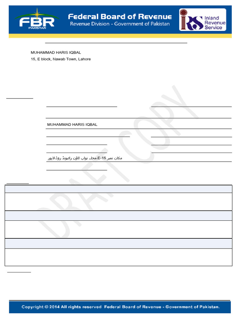 Registration Form3520261860023 | PDF | Pakistan