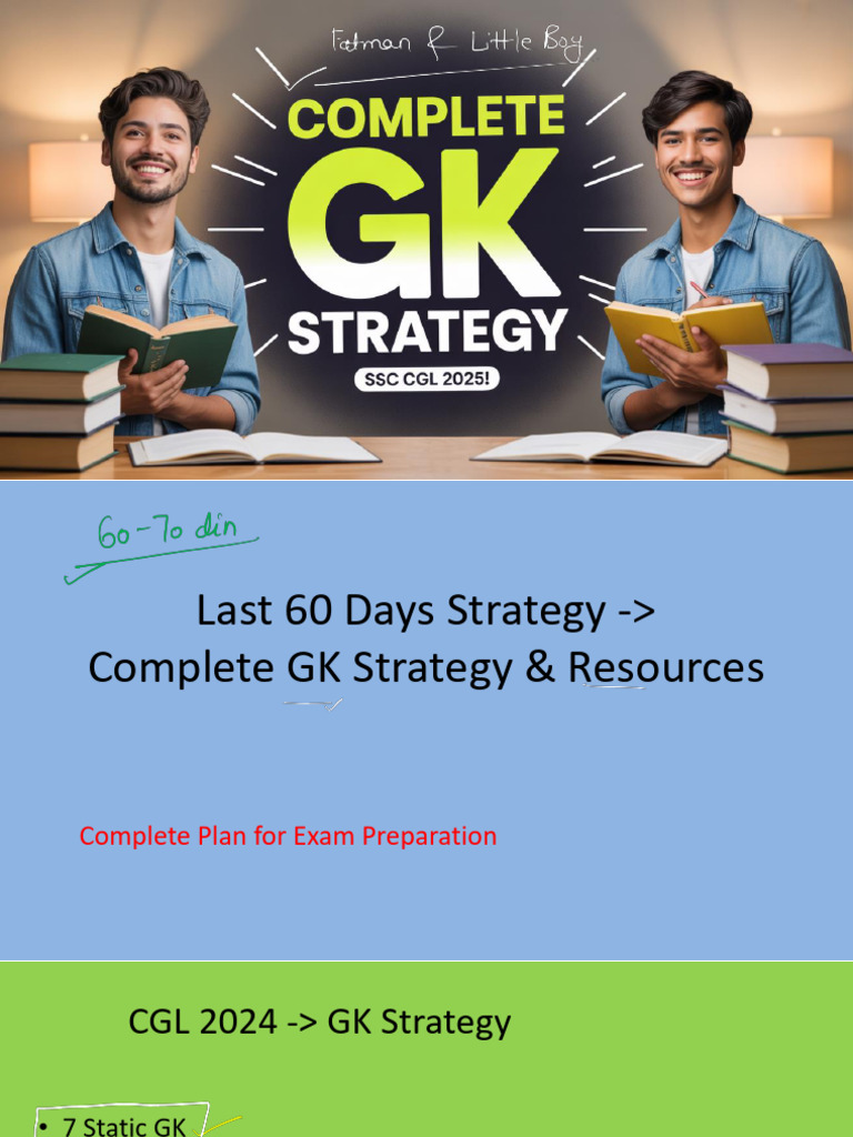 SSC CGL GK Strategy Guide 2024 | PDF | Earth Sciences