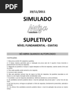 Simulado Fundamental Exatas1