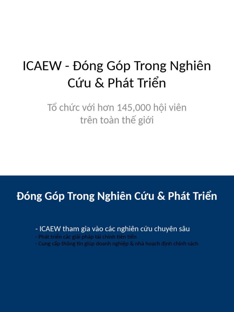 ICAEW Presentation Designed | PDF