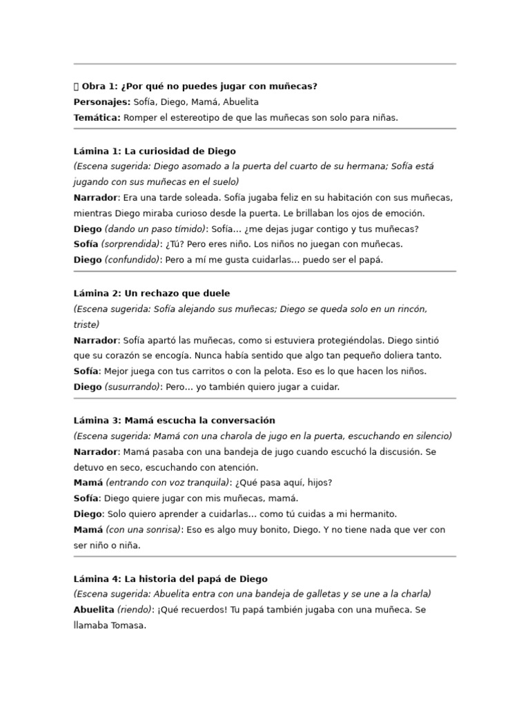 Rompiendo estereotipos de género en niños | PDF | Juguetes