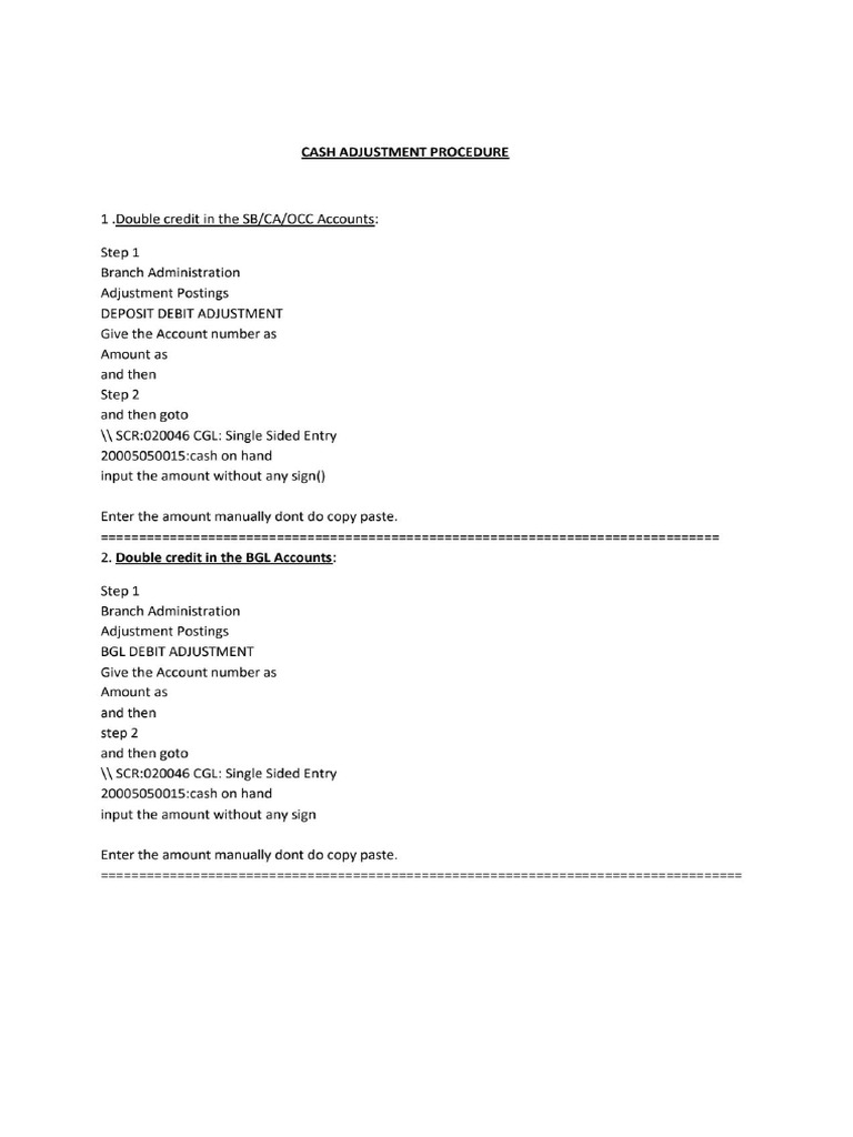 Cash Gliff Difference | PDF