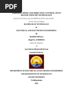 Download Wireless Speed and Direction Control of Dc Motor Using Rf Technology by Srinivasu Irlapati SN87640243 doc pdf