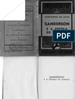 Sanderson e a Escola de Oundle, por Agostinho da Silva