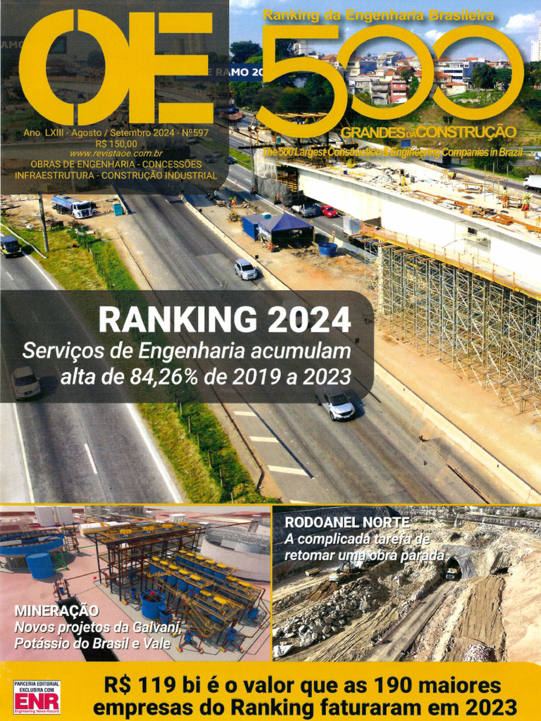 500 Grandes Da Engenharia Brasileira | PDF