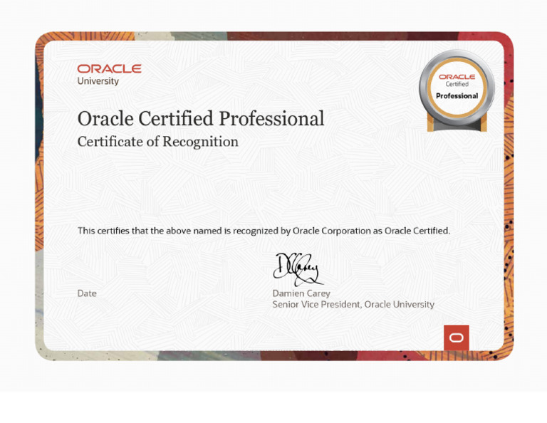 Oracle Cloud 2025 Architect Certification | PDF