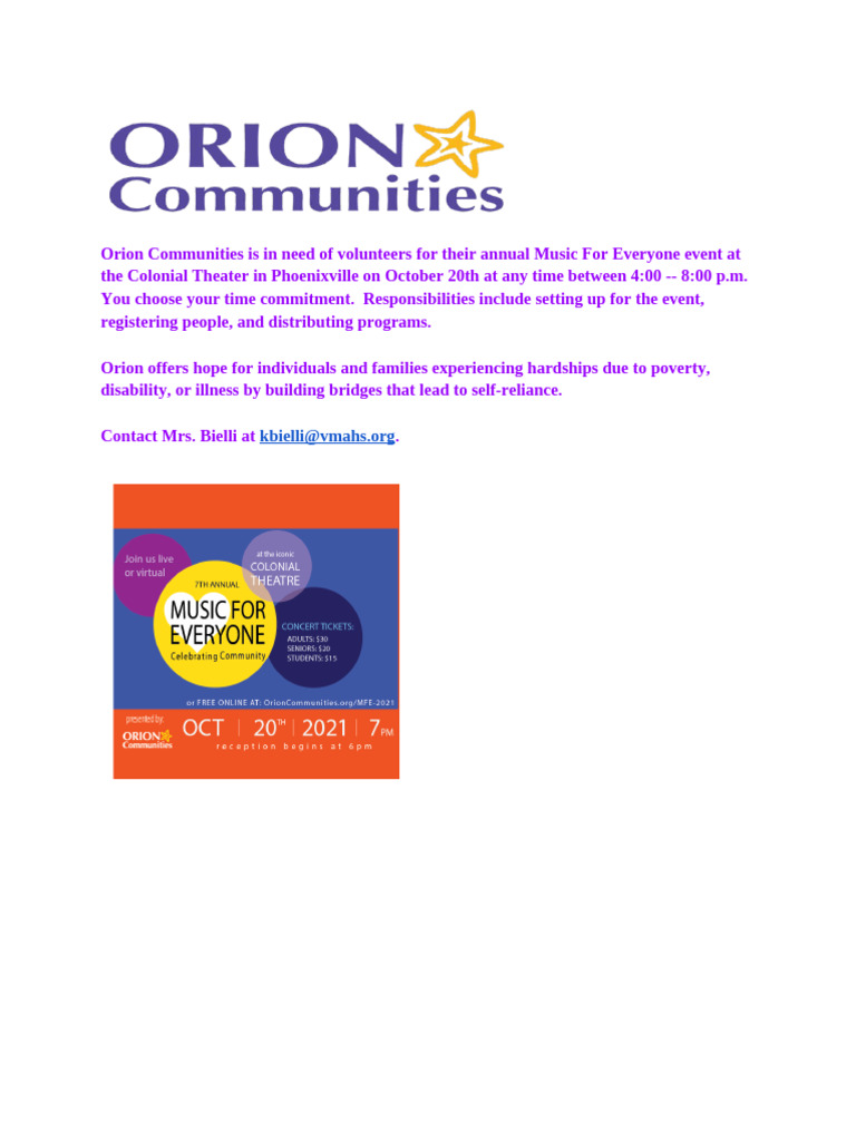 Orion Communities | PDF