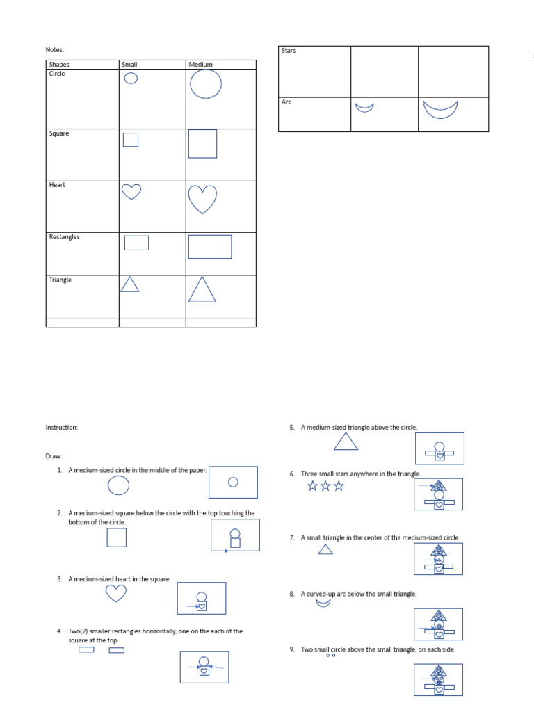 Geometric Shape Drawing Guide for Kids | PDF