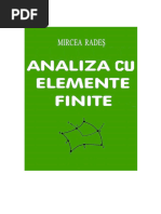 04 M Rades - Analiza Cu Elemente Finite