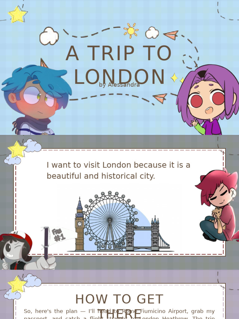 A Trip To London - by Alessandra | PDF