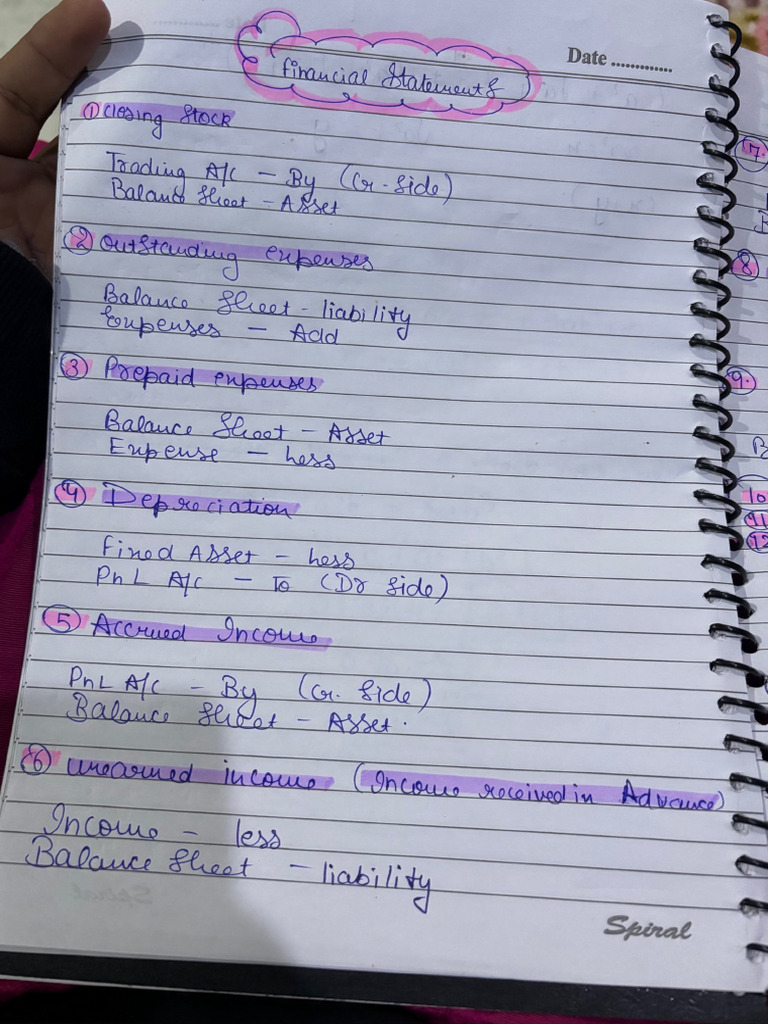 Financial Statements Adjustments | PDF