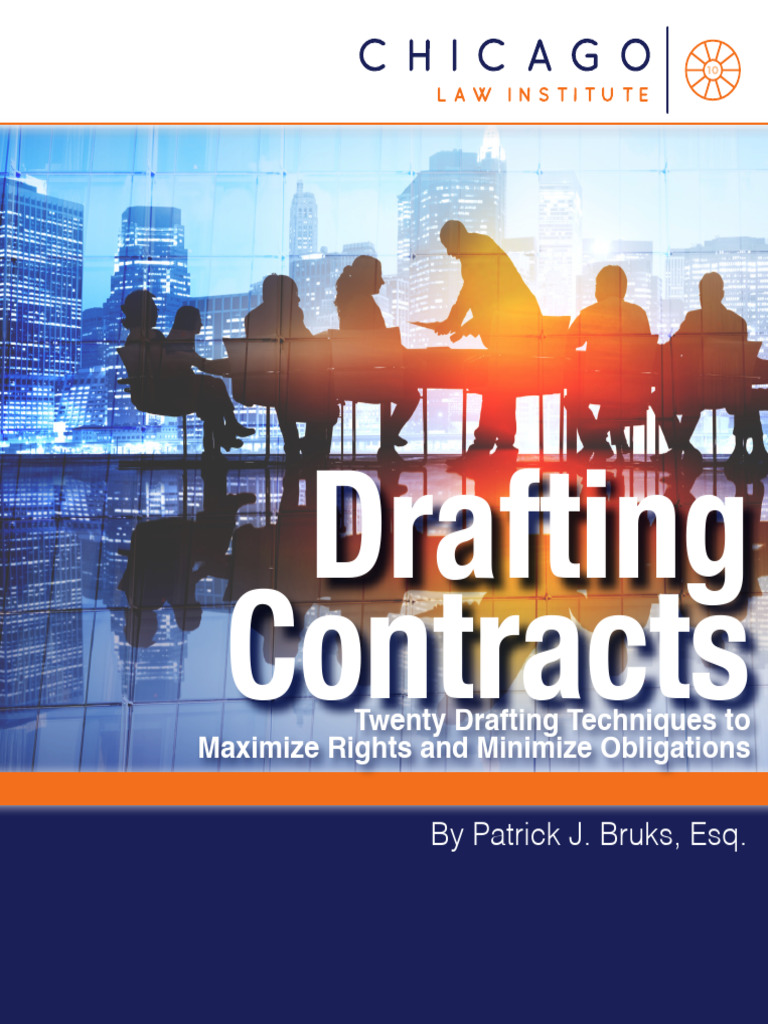 Contract Drafting Techniques Explained | PDF | Indemnity | Copyright