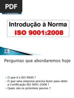 Introdução à Norma ISO 90012008