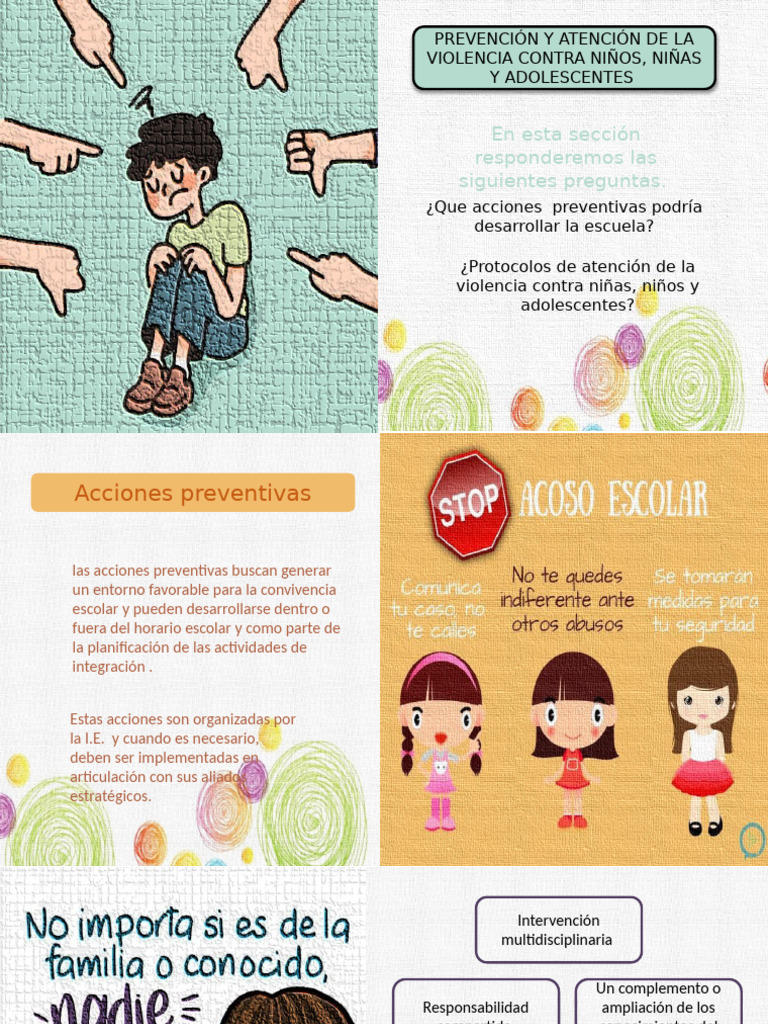 Prevención de Violencia en Niños y Adolescentes | PDF | Violencia ...