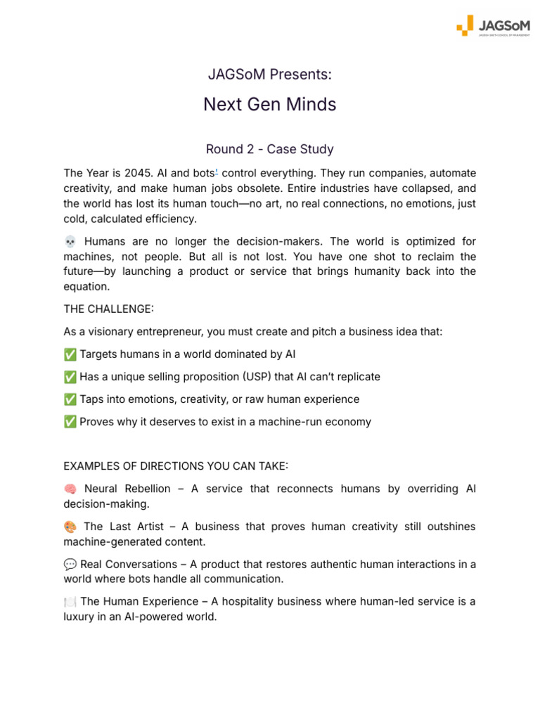 Next Gen Minds Case Study | PDF | Artificial Intelligence ...