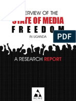 Research Report On State of Media Freedom in Uganda