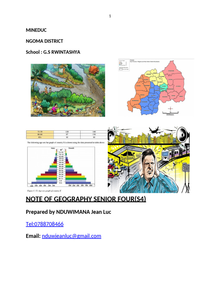 Geography Fieldwork Techniques Guide | PDF | Rock (Geology) | Map