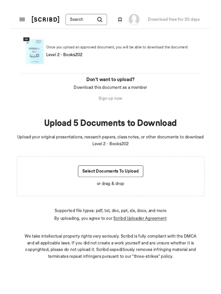Upload Documents to Scribd Easily | PDF | Scribd
