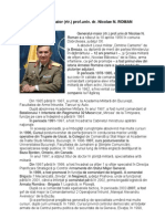 CV General Maior (RTR) Prof - Univ. Dr. NICOLAE N. ROMAN