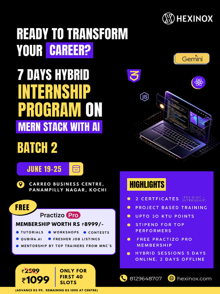 Hexinox Internship Batch2 | PDF