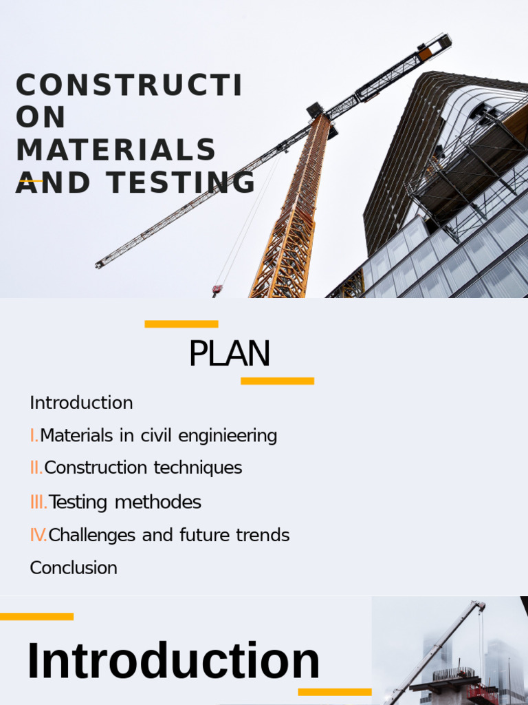 Construction Materials & Testing Guide | PDF | Concrete | Building ...