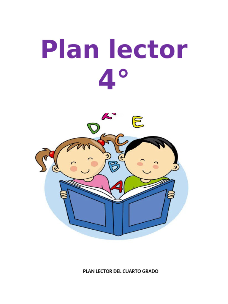 Plan Lector 4to 2025 Pdf Aprendizaje