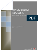 Keadaan Energi Indonesia