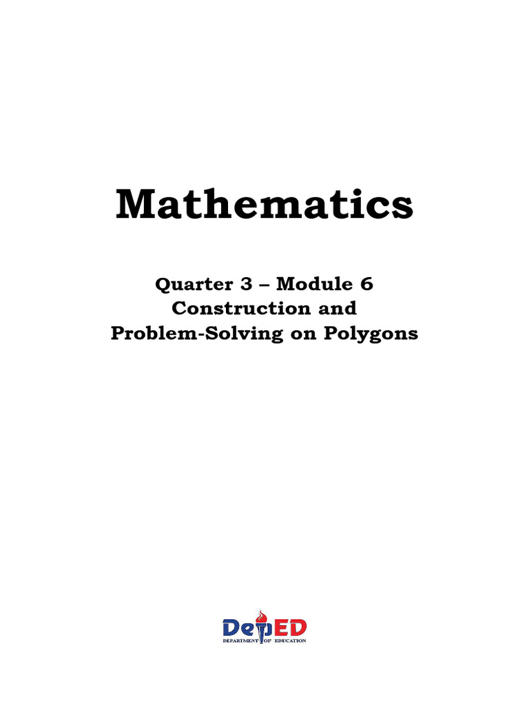 Polygon Construction and Problem-Solving | PDF | Circle | Rectangle