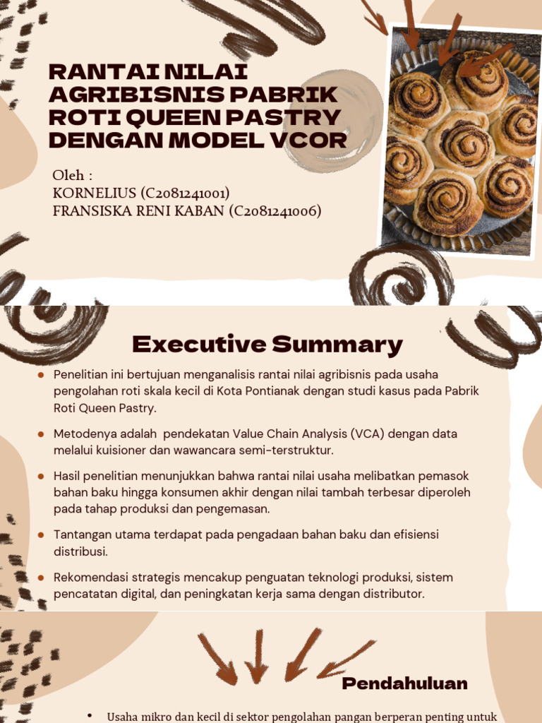 Rantai Pasok Roti Queen Pastry | PDF