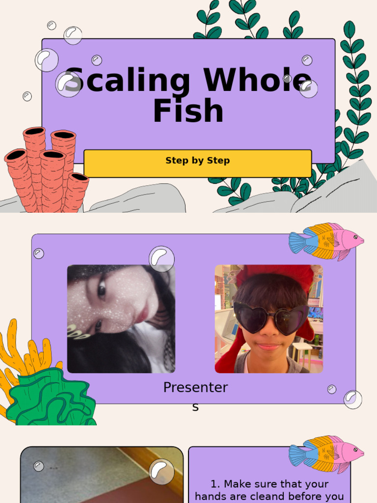 Scaling Whole Fish | PDF