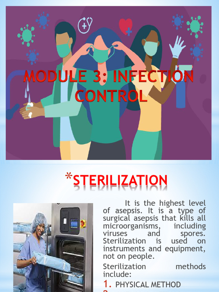 Sterilization and Infection Control Methods | PDF | Sterilization ...