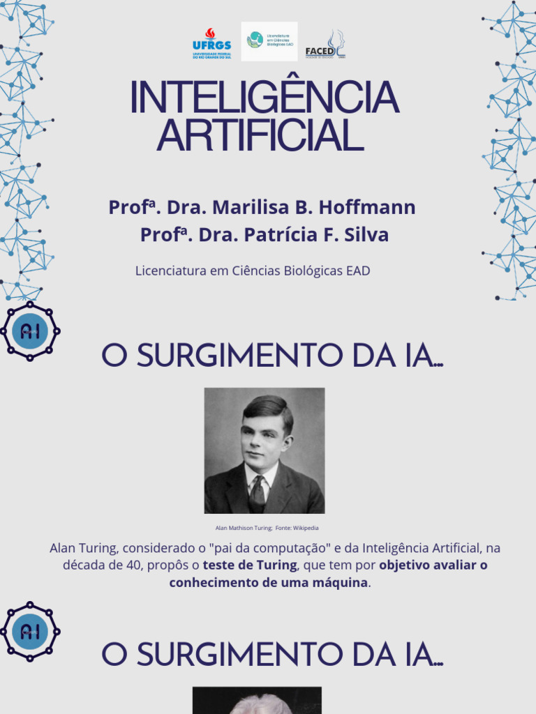 Impactos da Inteligência Artificial na Educação | PDF | Inteligência ...