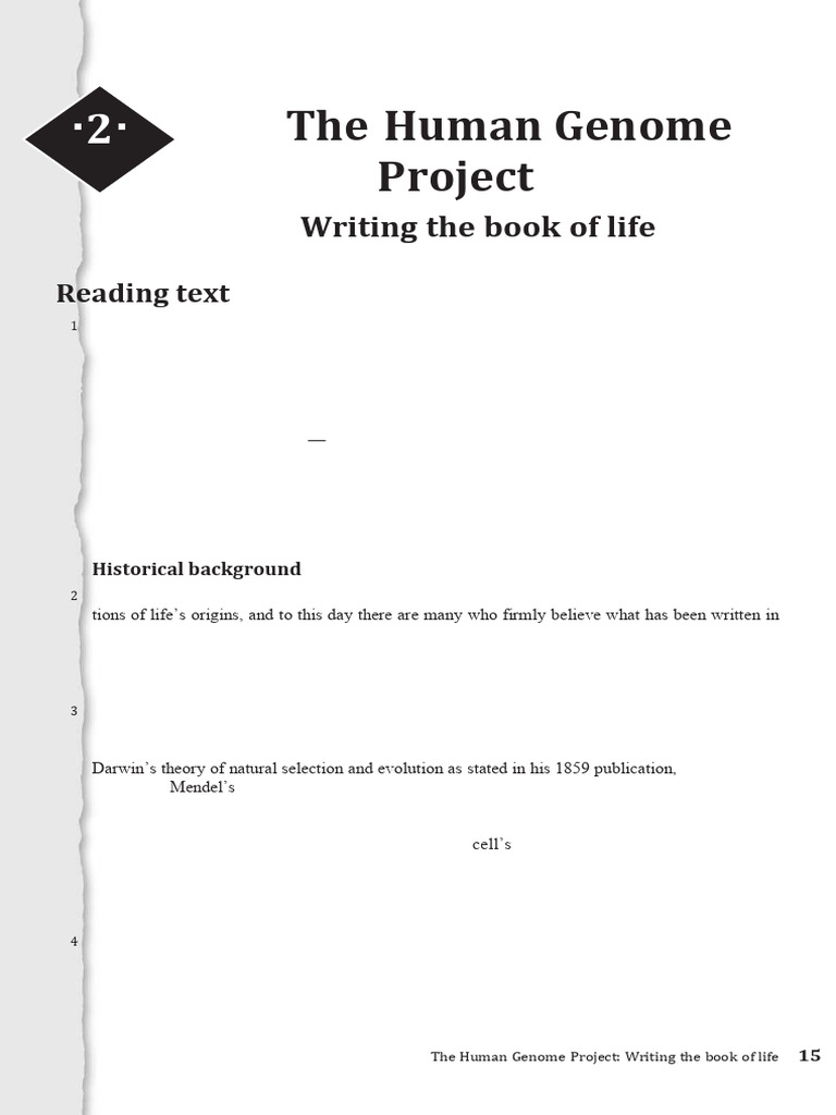 Human Genome Project Overview and Impact | PDF | Genetics | Dna