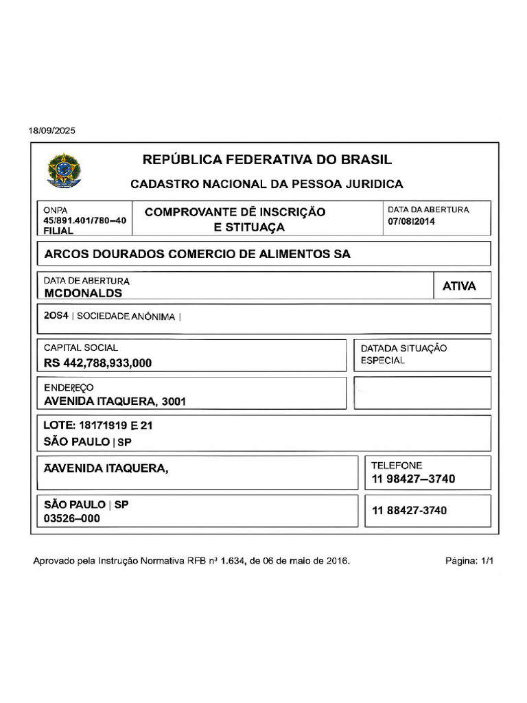 CNPJ | PDF