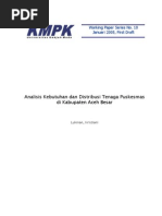 Download Analisis Kebutuhan Dan Distribusi Tenaga Puskesmas by aiadisc SN87653462 doc pdf