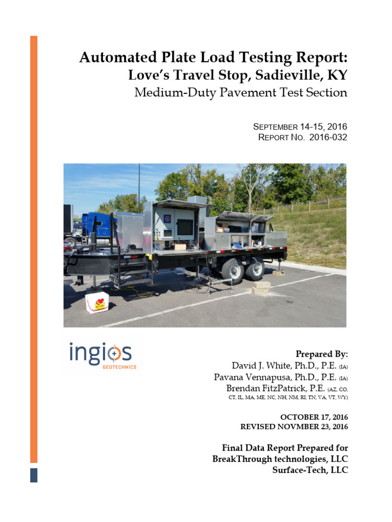 ACE Fiber Field Performance Testing APLT Loves Sadivielle KY 2016 ...