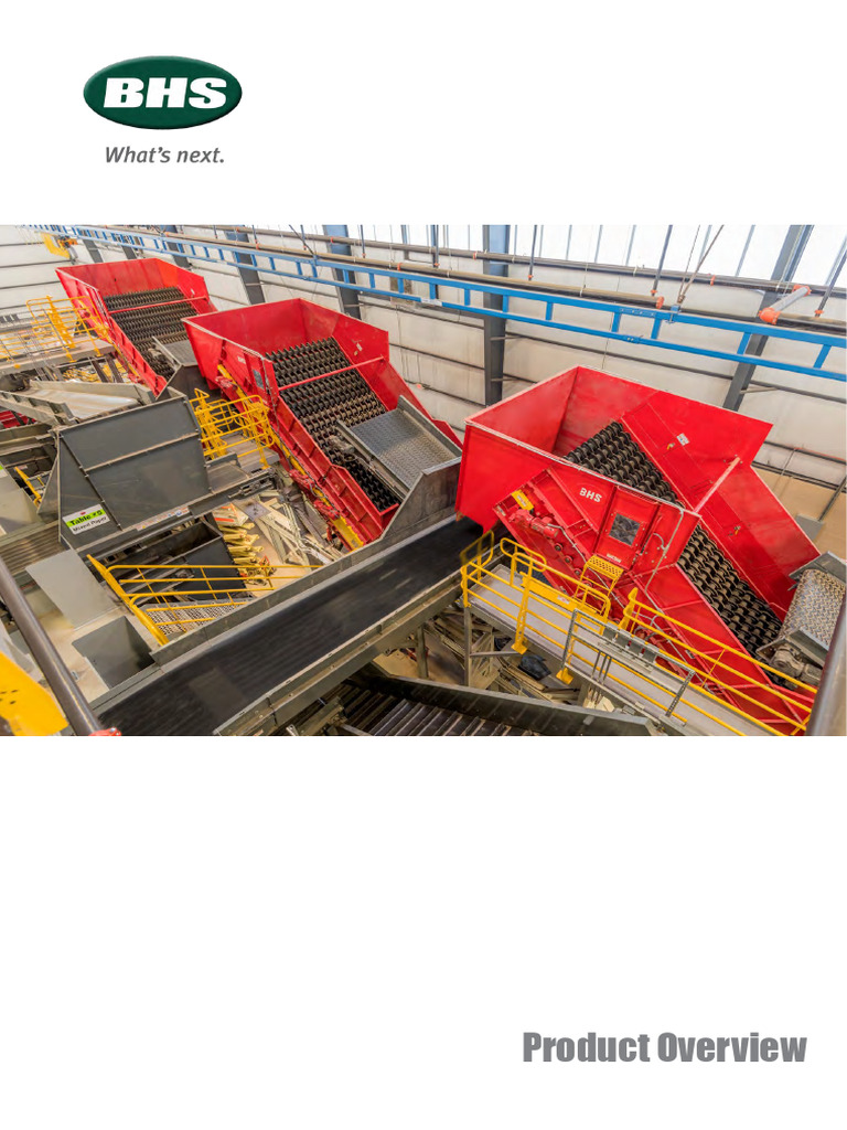 BHS Screen Technology Overview | PDF | Waste | Materials