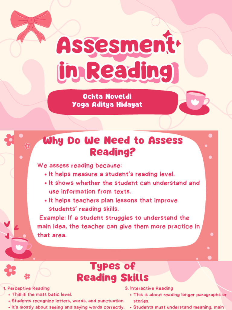 Assesment in Reading | PDF | Educational Assessment | Multiple Choice