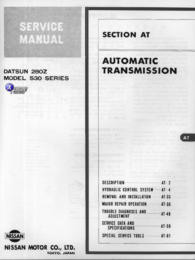 At Automatic Transmission | PDF