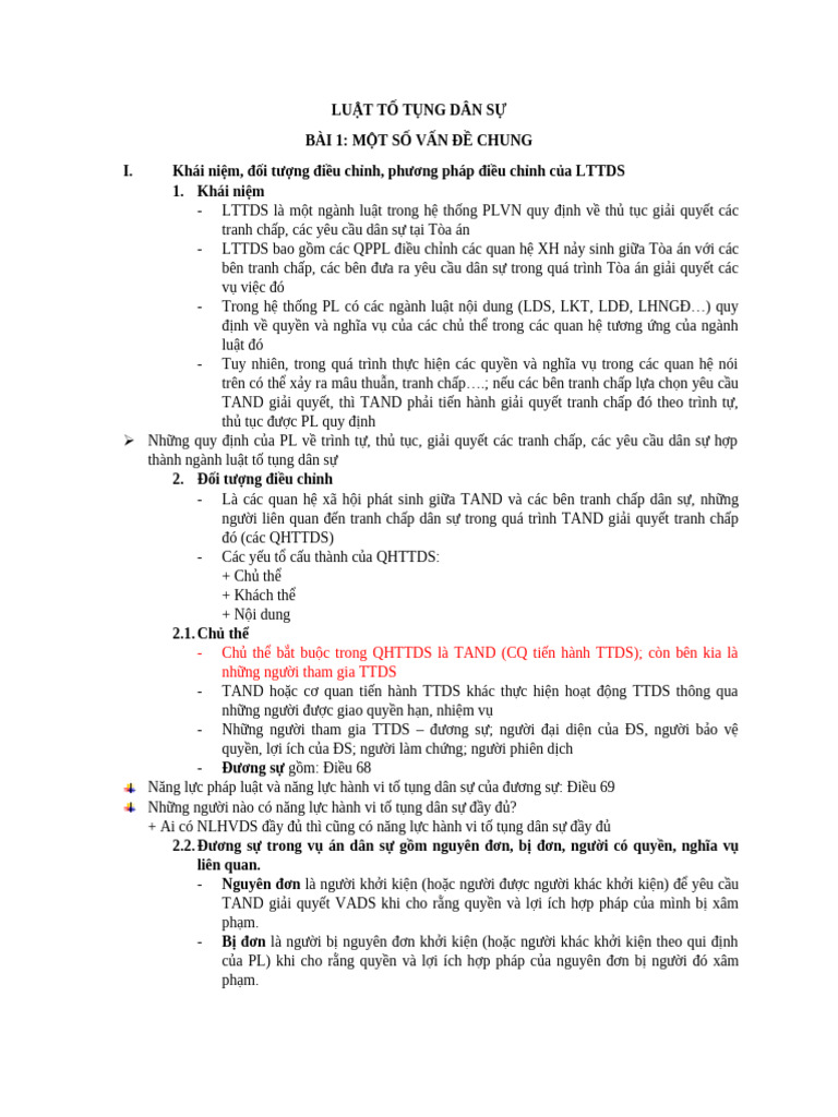 Luat To Tung Dan Su | PDF