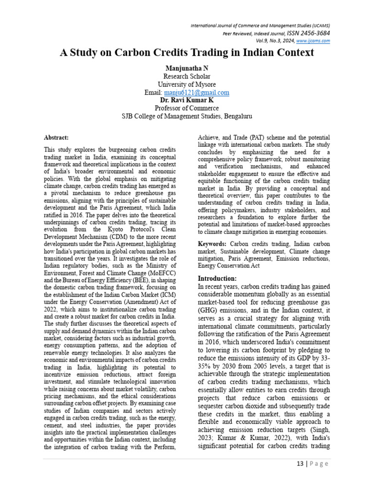Toward ASEAN's Carbon Neutral Future: How Interoperable Carbon Markets ...