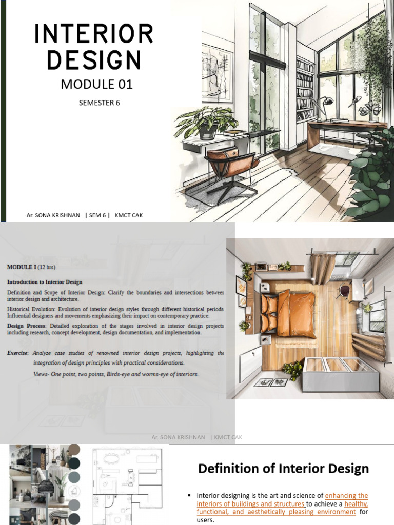 Understanding Interior Design Basics | PDF | Art Nouveau | Furniture