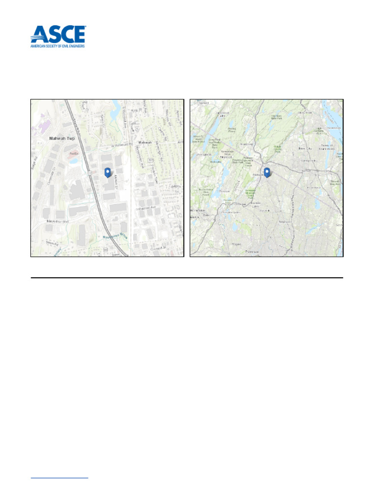 ASCE Hazards Report for Mahwah, NJ | PDF