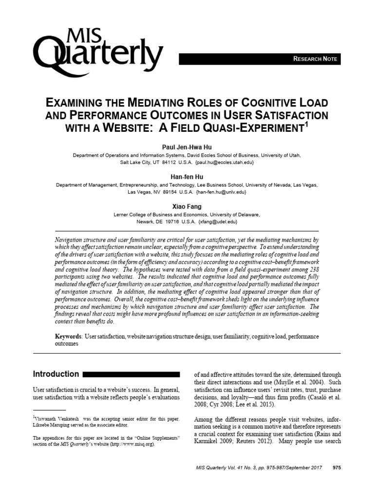 Al Poeta San Martino Del Carso 4-Hu et al. 2017 | PDF | Customer Satisfaction | Experiment