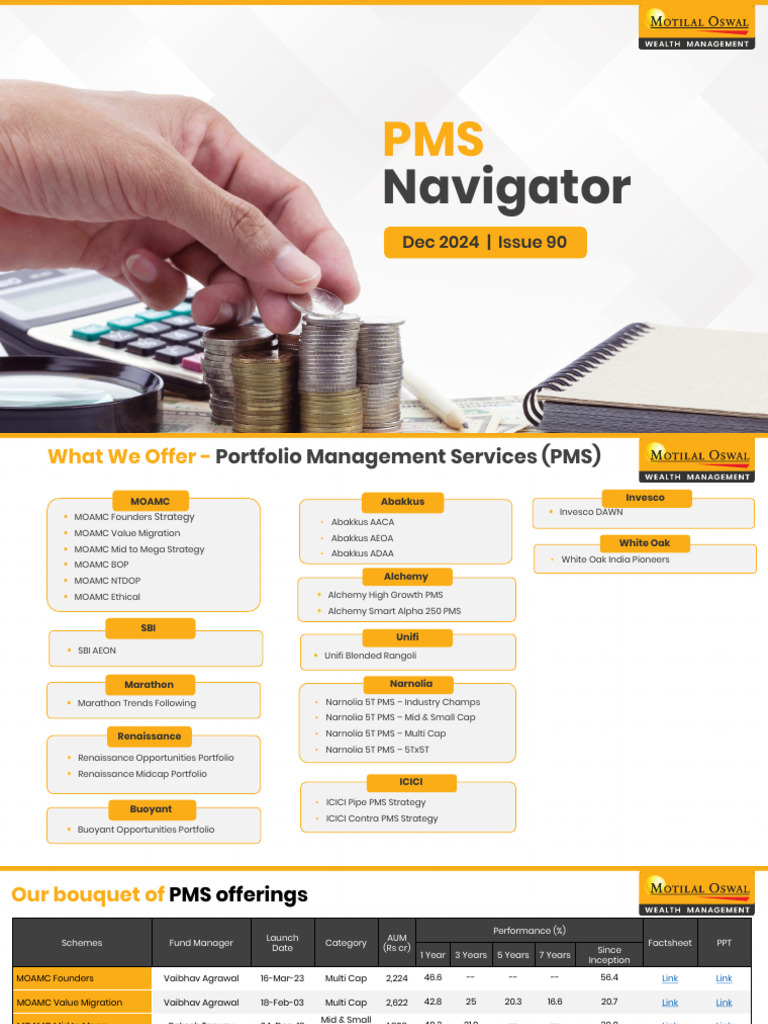 ICICI Prudential PMS Offerings Overview | PDF | Investment Management ...