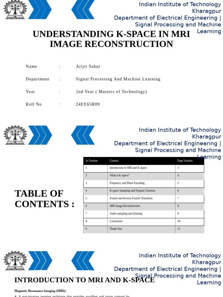 K-Space Fundamentals in MRI Imaging | PDF | Magnetic Resonance Imaging ...