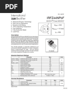 15 Pezzi IRFP450 IRFP450N MOSFET N-Channel 14A 500V, IR