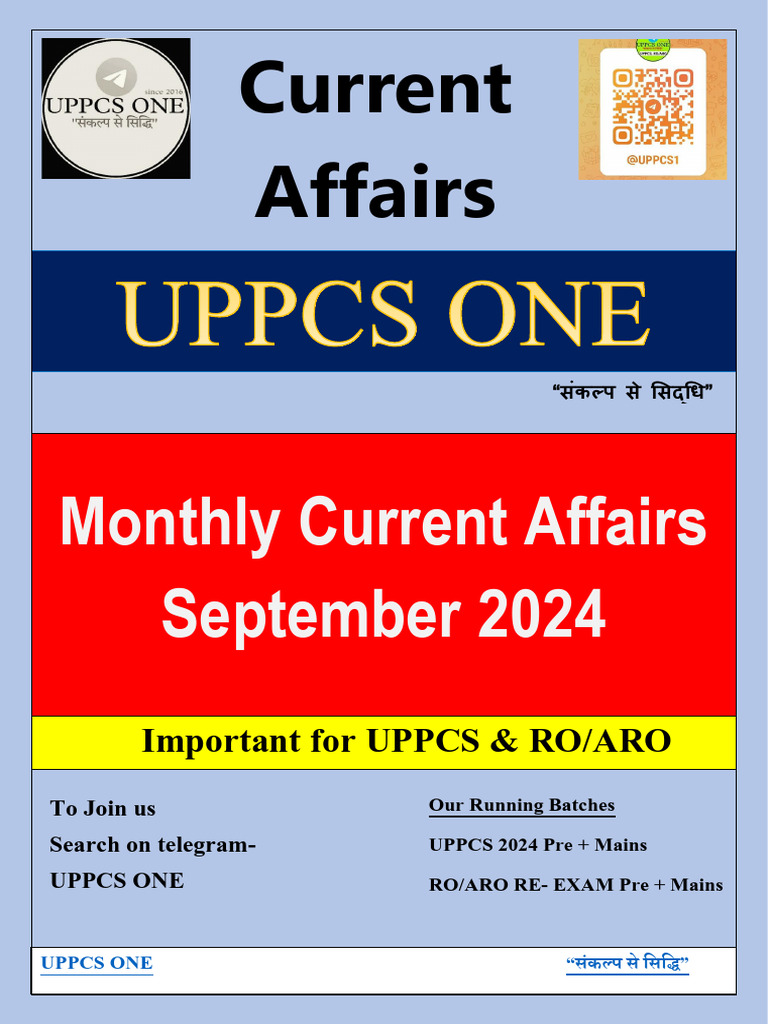 September 2024 English Current Affairs | PDF | Methane | Nasa