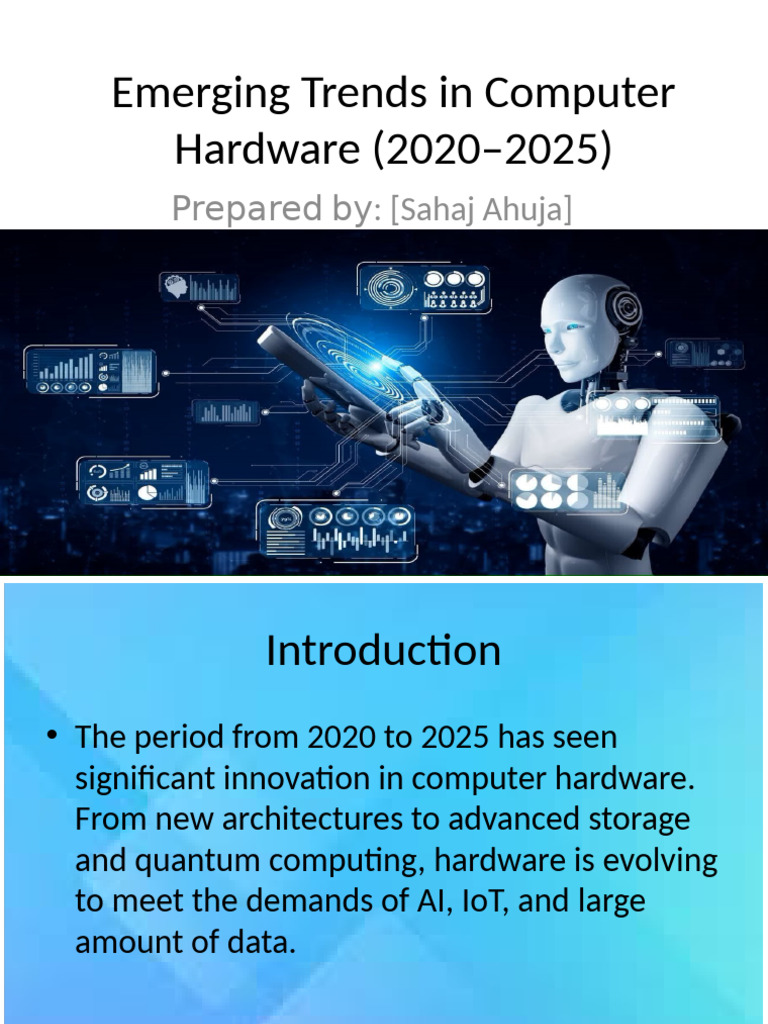 Trends in Computer Hardware 2020-2025 | PDF